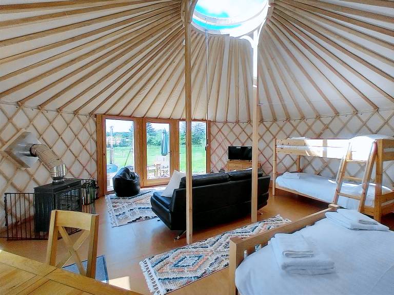 Luxury Glamping Yurts for an Outdoor Adventure in Carmarthenshire — photo 3