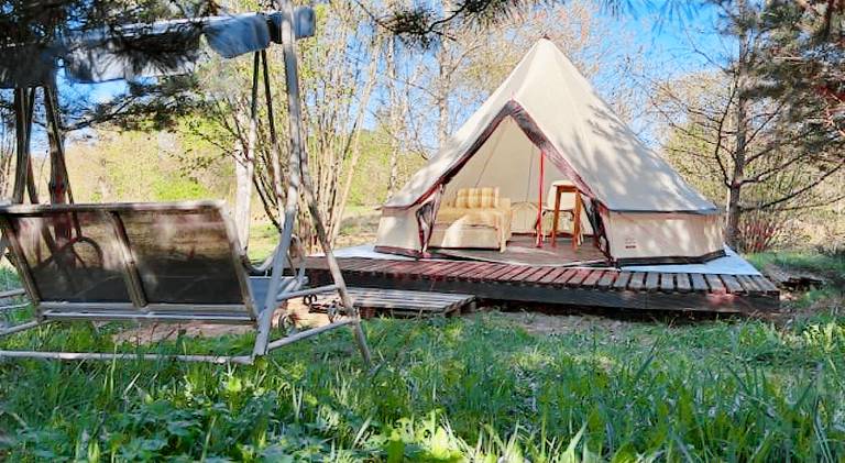 Glamping under the pines — photo 4