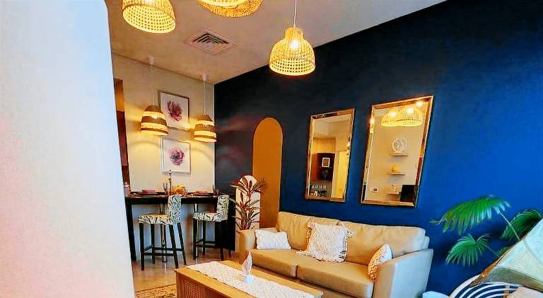 Zigzag Tower B - Stylish at Pearl, 2 BR, pool, parking and sea view-1705 in Doha