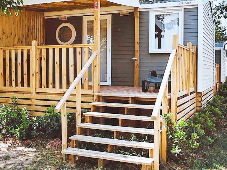 Children-friendly mobile home with heated pool & patio | Pets allowed — photo 4