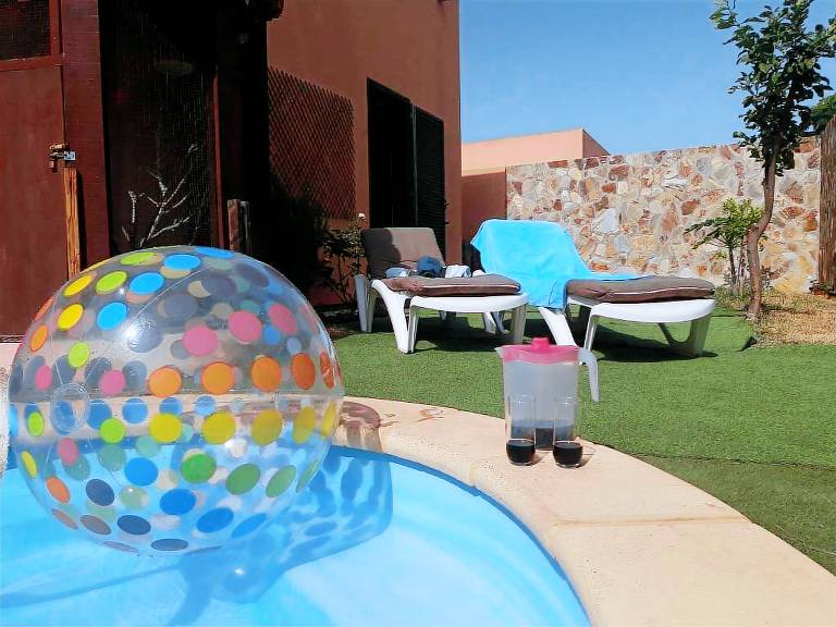 Ferienhaus in La Oliva, Fuerteventura f&uuml;r max. 6 Personen am Atlantik