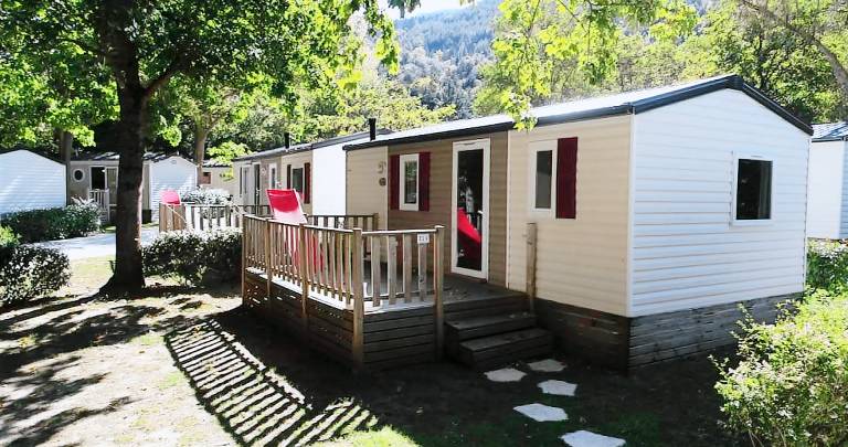 Mobilheim in Axat, Saint-Martin-Lys für max. 5 Gäste