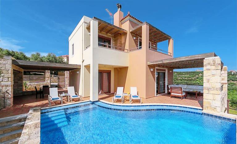 Ferienhaus in Nea Kidonia, Kreta f&uuml;r max. 7 Personen