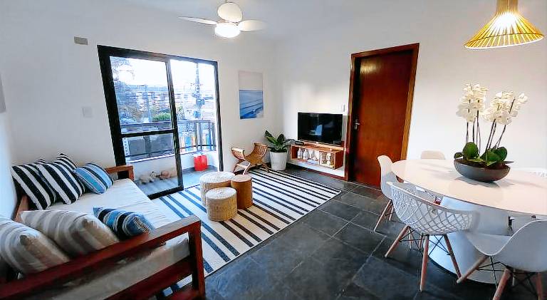 Apartment | Next to the beach | Pets are welcome in Ubatuba