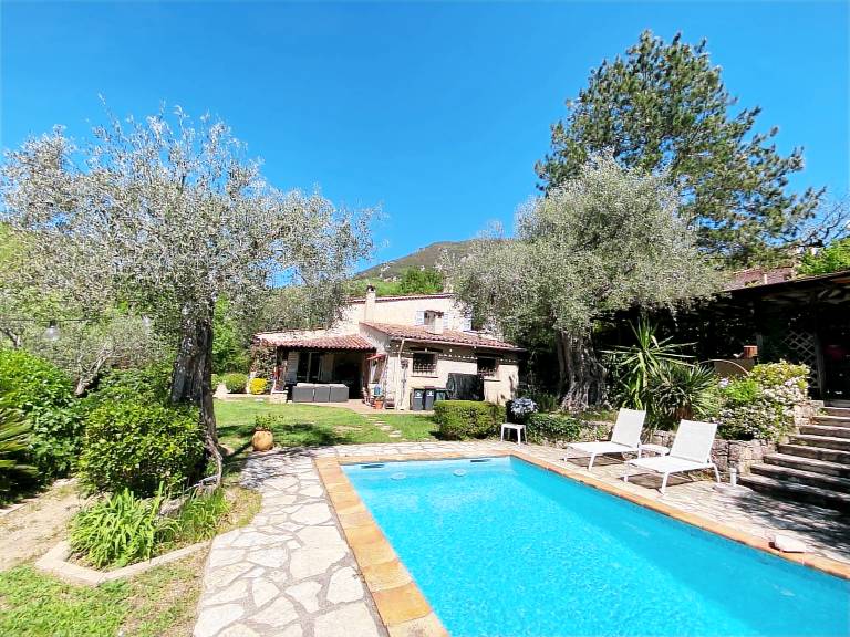 Ferienhaus in Tourrettes-sur-Loup, Côte d'Azur, Frankreich