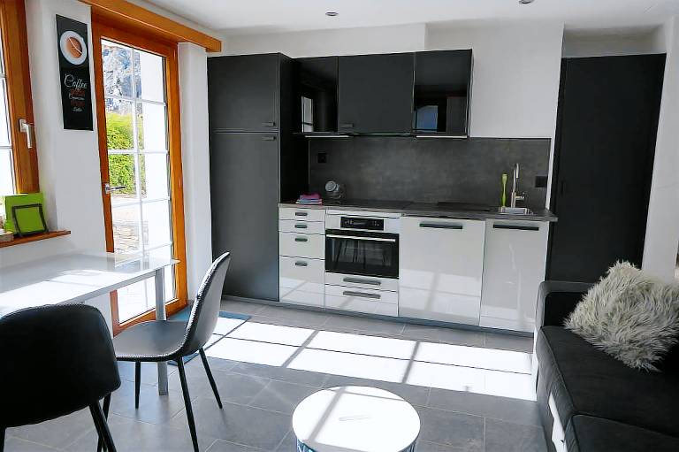 Ferienwohnung mit Hund in Saas-Fee f&uuml;r max. 2 Personen