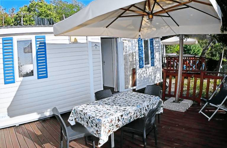 Lovely mobile home with terrace, pool & barbecue | Dogs allowed — photo 4