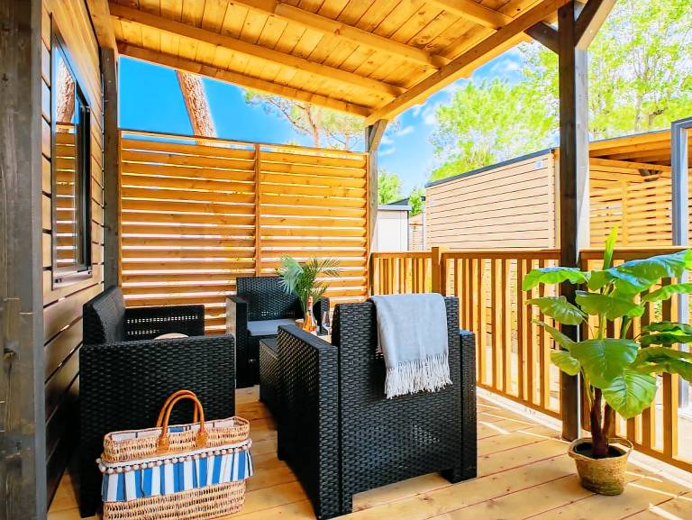 Club del Sole Le Gorette Cecina Easy Camping Village - Lodge Deluxe Family Pets Allowed 6 people — photo 4