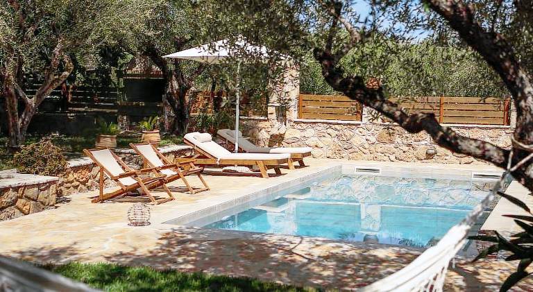 Villa with garden, private pool & grill in Zakynthos