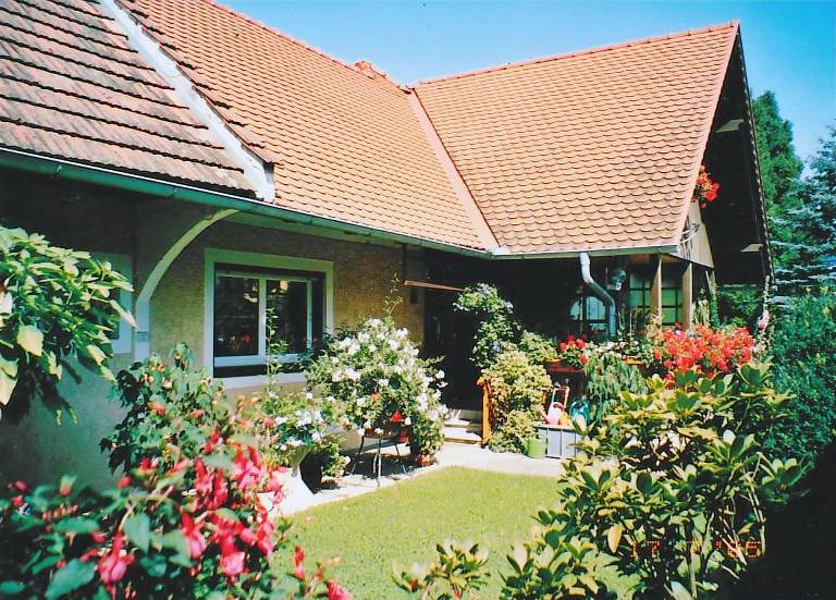 Ferienhaus Dusche oder Bad WC Terrasse