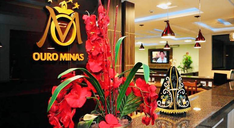 Ouro Minas Plaza Hotel in Aparecida
