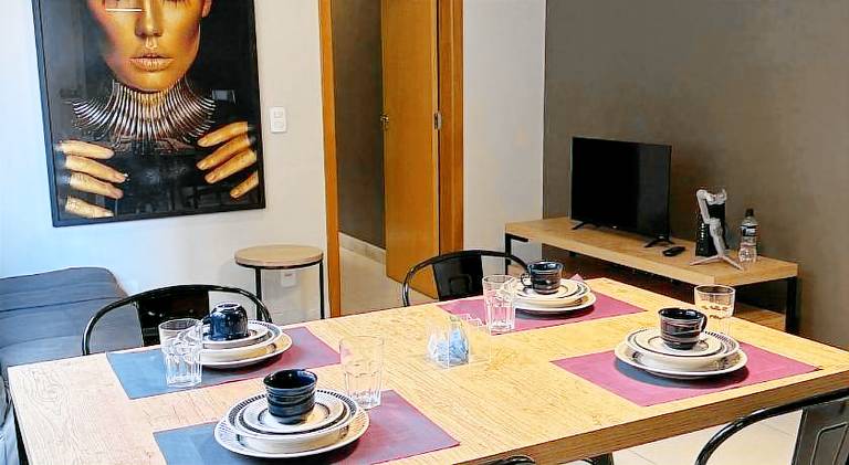 Beautiful holiday apartment with yard | Pets allowed in Belo Horizonte