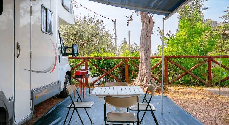Vintage Camper Sorrento in Massa Lubrense