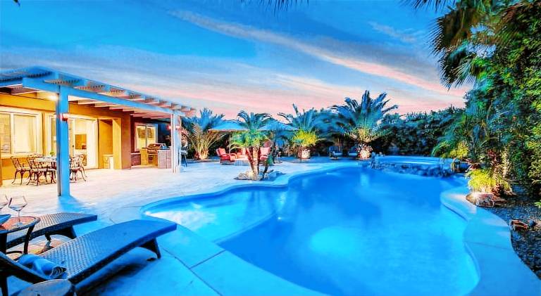 House with pool & jacuzzi | Pets allowed in Indio, CA