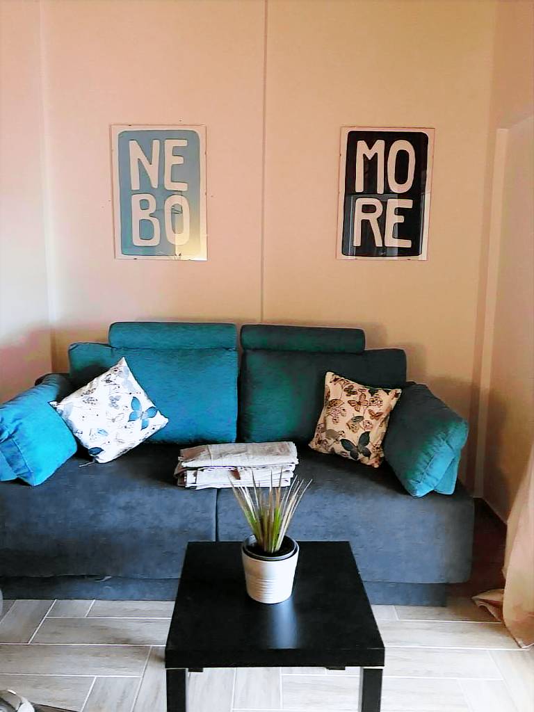 One bedroom apartment with terrace and sea view Novalja, Pag (A-21646-b) — photo 2