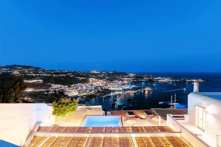Villa Psarou above Nammos Villa Psarou Mykonos