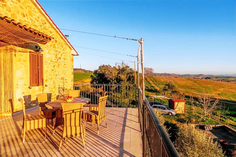 Holiday Home "Assiolo" with Hill View & Private Garden in Magliano in Toscana