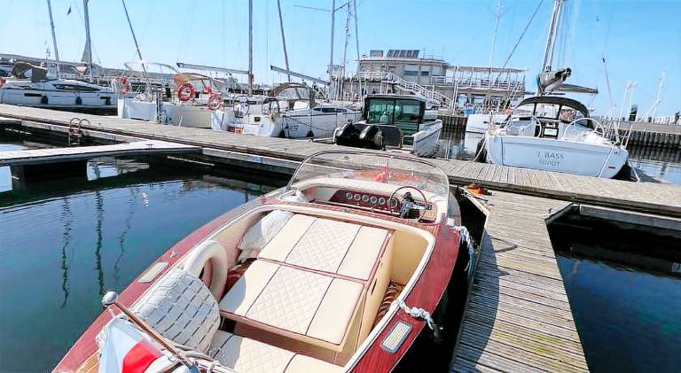Boat with 1 room for 2 persons in Sopot