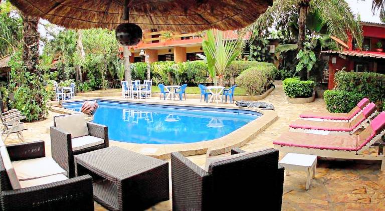 Hotel Napoleon Lagune in Lomé