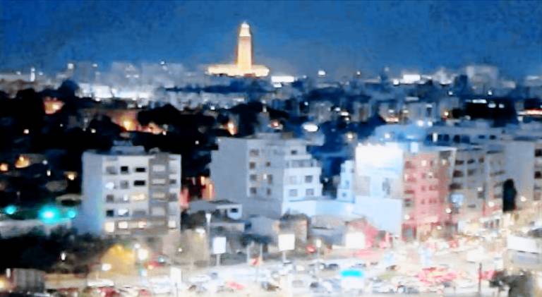Appartement CFC vue sur mer et sur la ville in Casablanca