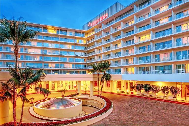 The Beverly Hilton in Santa Monica, CA