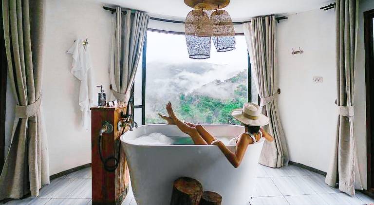 Mountain Floating Cloud