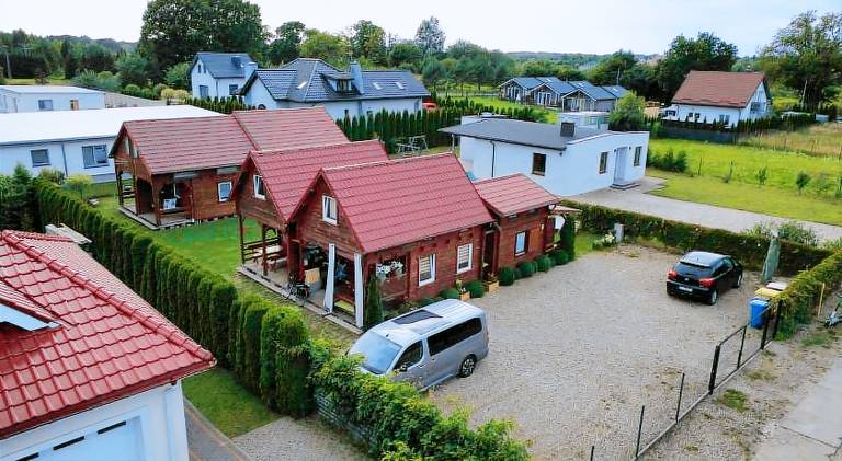 House with barbeque & yard in Ustronie Morskie