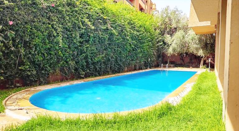 Pleasant rental apartment with pool & hot tub | Next to Jemaa el-Fnaa | Pets are welcome in Marrakech