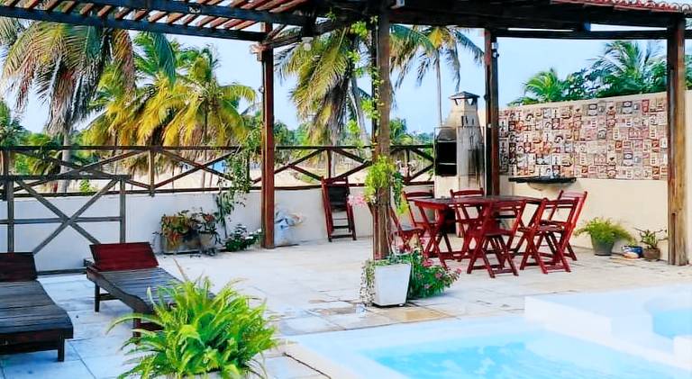 Casa hospedes Dferiasicaraizinho in Amontada