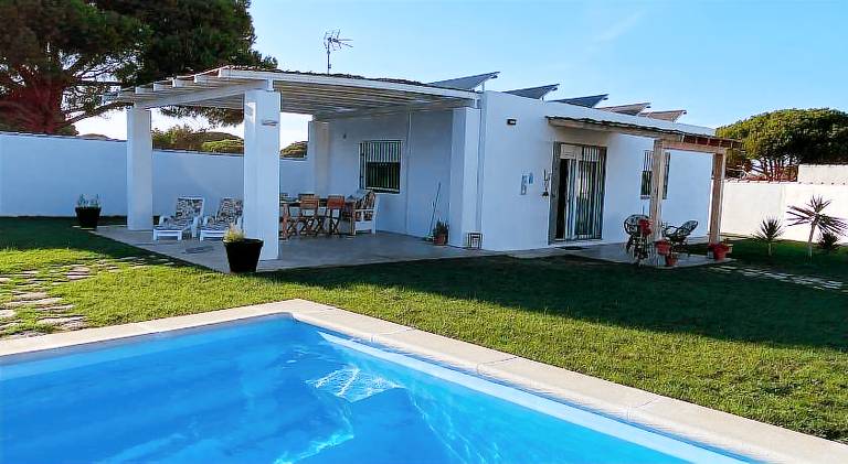 Chalet with pool | Pets are welcome in Chiclana de la Frontera
