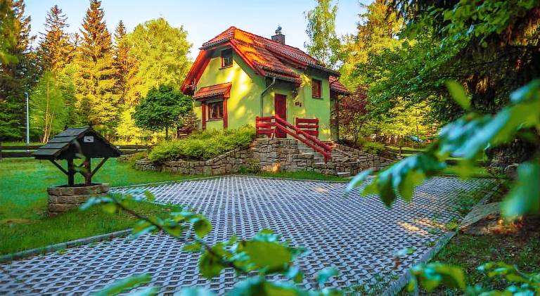Chalet with 2 rooms for 6 persons in Szklarska Poreba