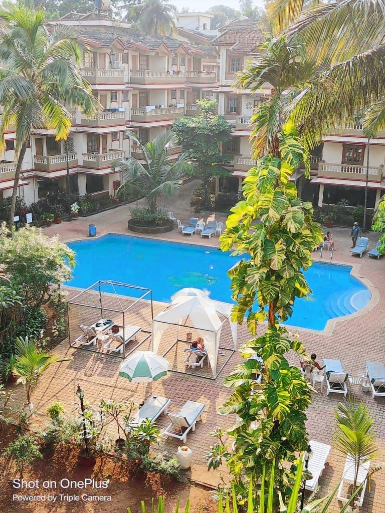 Holiday apartment with pool | Water view in Calangute