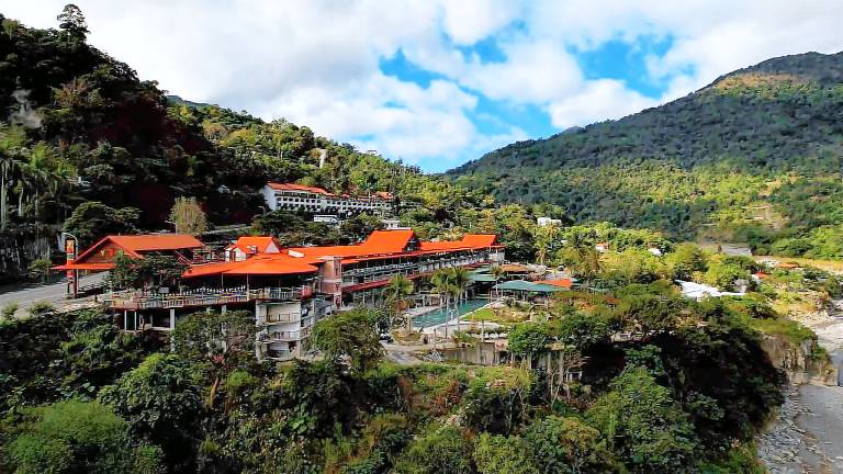 Ayawan Hot Spring Resort in Taitung