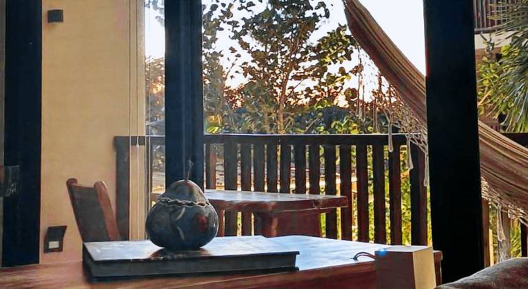 Artistic Loft Steps from the Beach with Pool View in Isla Holbox