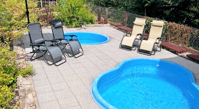 Lodge with pool, sauna & garden — photo 3