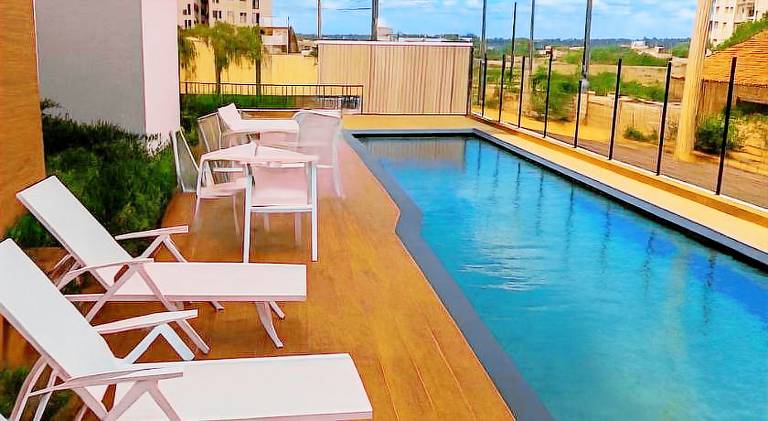 Rental apartment with pool in Goiânia