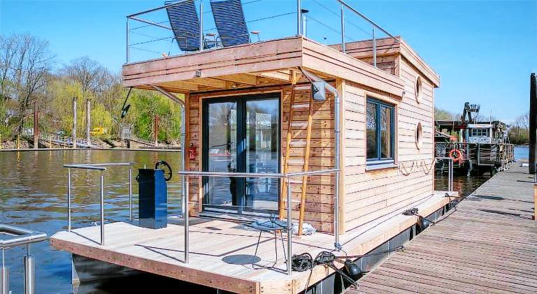 Hausboot  Harburg