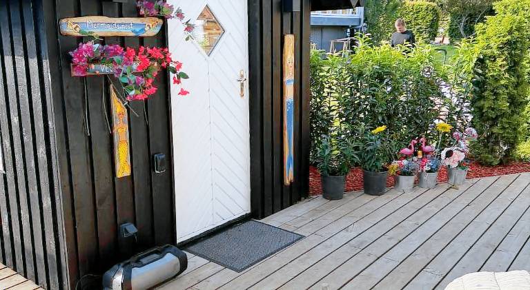 Happy Mermaid Garden Cabin in Aalborg