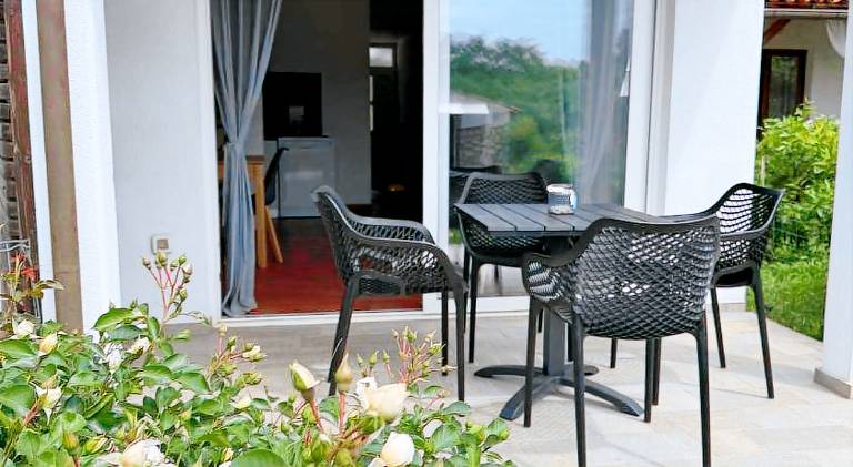 Rental apartment with BBQ, yard & patio | Dogs allowed in Novigrad