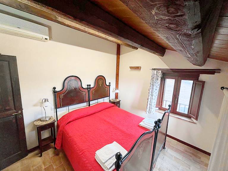 Rote Wohnung Bauernhaus