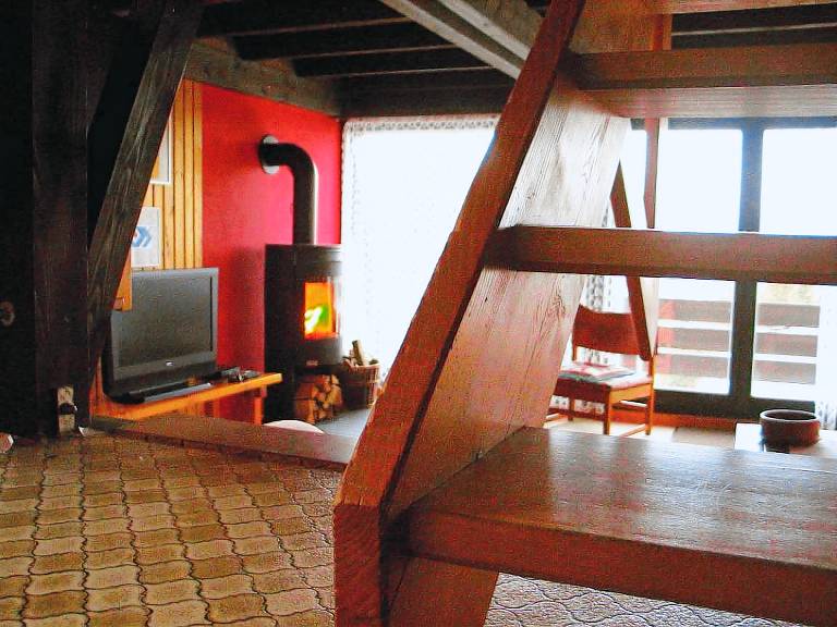 Ferienhaus auf drei Ebenen mit großem Balkon