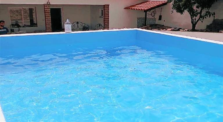 Vacation home with garden, terrace & private pool in Beja