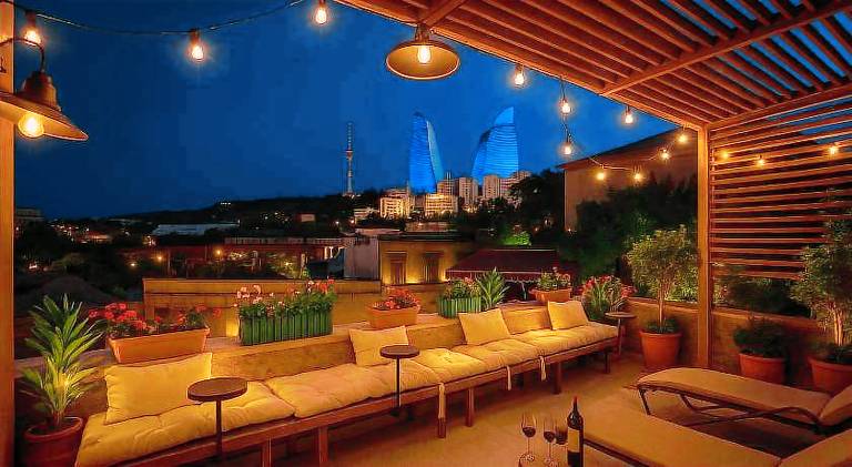Lovely serviced apartment with terrace & garden | Near Flame Towers | Pet-friendly — photo 5