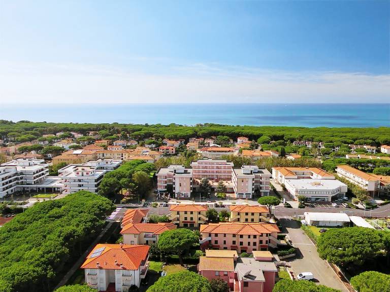 Ferienwohnung in Mazzanta, Vada für max. 6 Personen