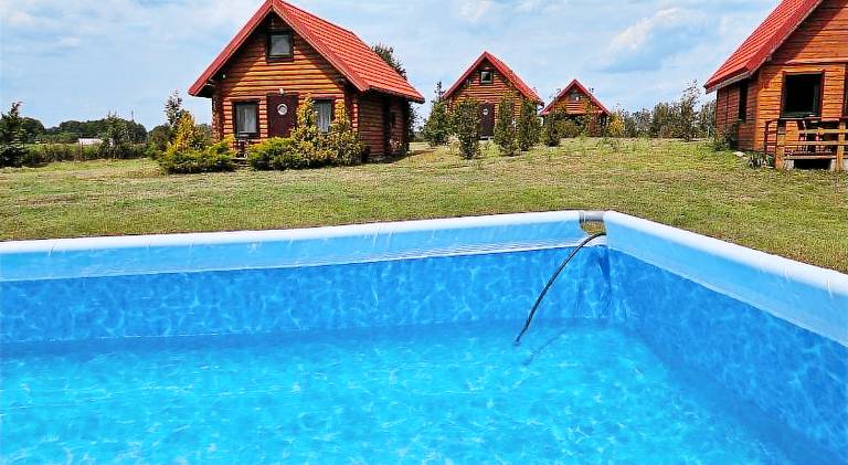 Wonderful lodge with jacuzzi, patio & pool | Pets are welcome in Mikolajki