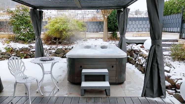 Ferienhaus Dusche und Bad WC 1 Schlafraum