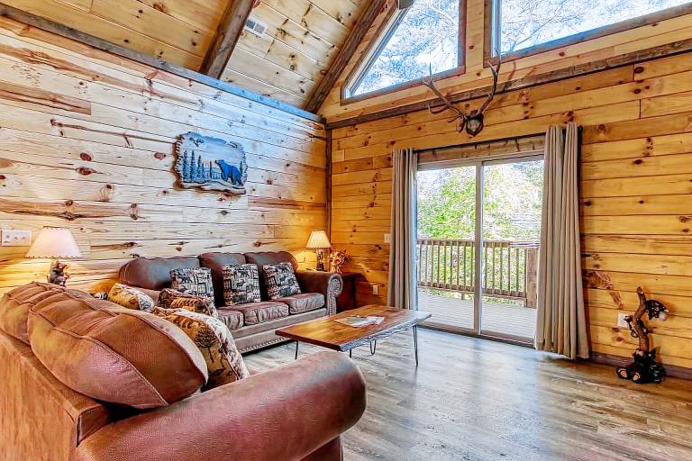 Cabin with private pool & patio — photo 4