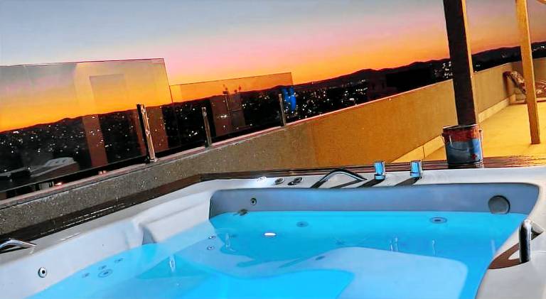 Vacation home with jacuzzi in Belo Horizonte