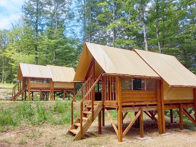 Beautiful tent with heated pool | Pets allowed — photo 4