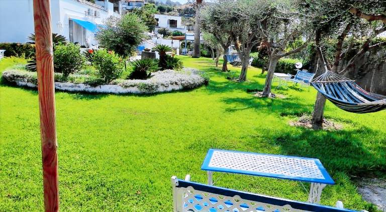 Holiday apartment with garden, pool & patio | Good for workation in Serrara Fontana
